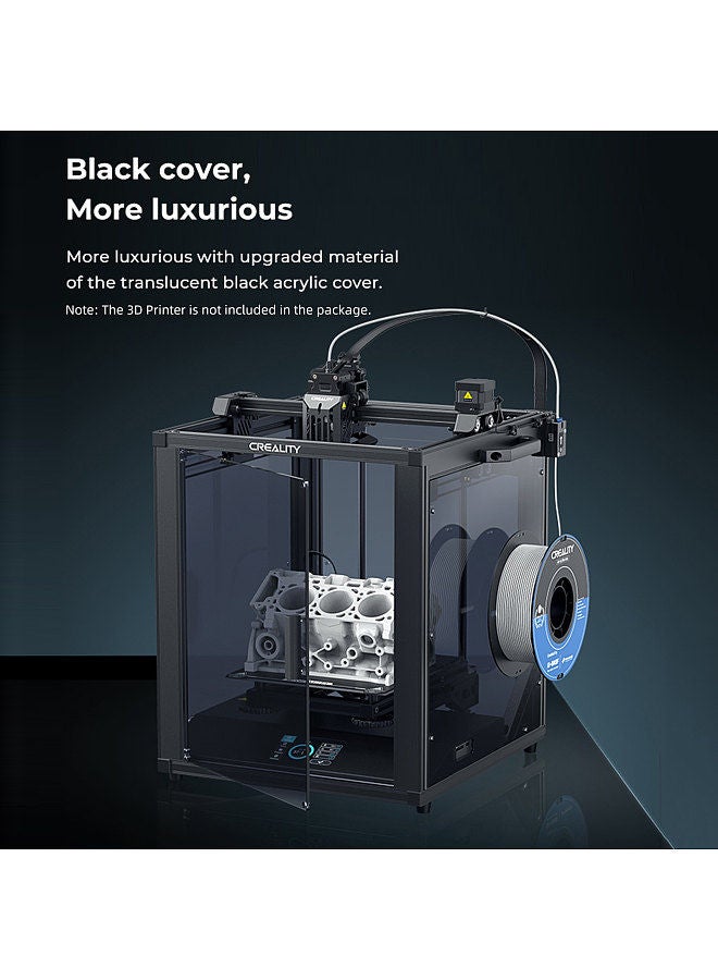 Creality Ender-5 S1 Acrylic Enclosure Box for Constant Temprature/Noise Reduce/Dust Proof and Quick Installation
