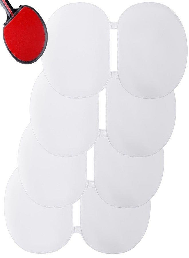 SquEqu 4 Pack Ping Pong Paddles Protector Film Transparent Non-Sticky Table Tennis Rackets Rubber Protective Film for Table Tennis Racket Rubber Sponge Care Kit PingPong Paddle Cleaner Cleaning Kit - Image 1