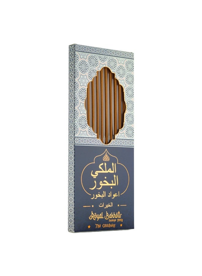 بخور ملكي بخور رويال بخور الفاخر المعطر، رائحة تدوم طويلاً، 12 عود بخور - Image 1
