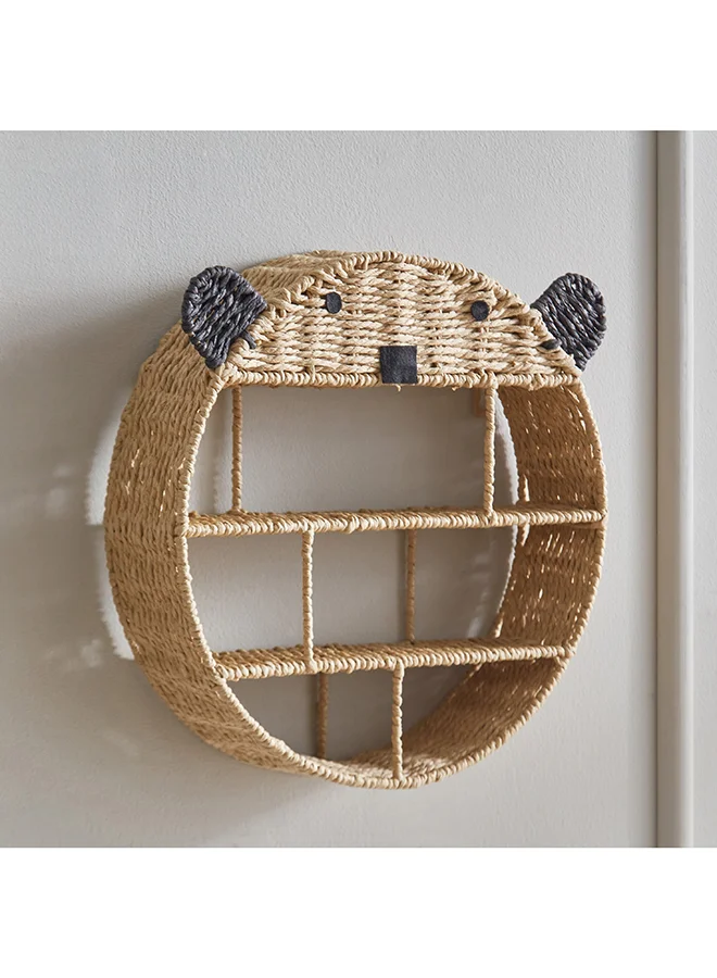 Home Box Playland Teddy Paper Cord Storage Rack 35x35x9.5 cm