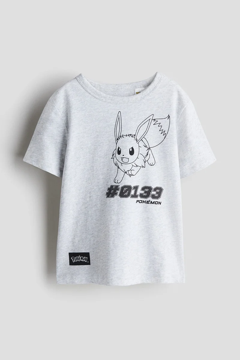 H&M Printed cotton T-shirt