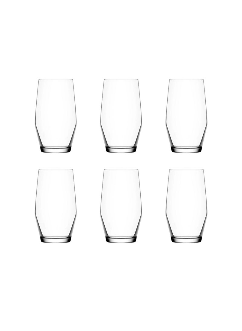 LAV - Lav Ella Juice Glass Set of 6Pcs 495ml-Turkey Made - Image 1