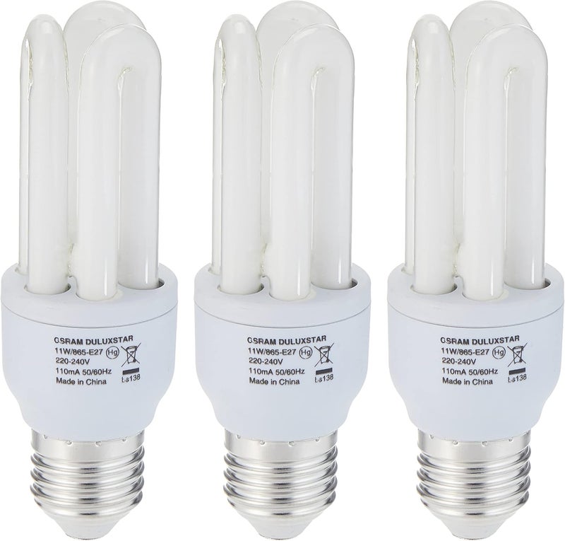 Osram 11W Dulux Star Energy Saver Bulb - 3 Pack - Image 2