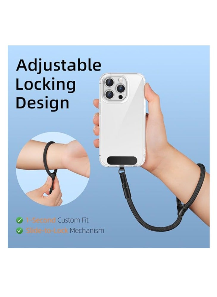 (Pack of 4 )Phone Lanyard Wrist Strap - Mobile Holder Chain for Anti-Loss - Image 3