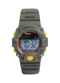 ASTRO Astro A9936-PPHBY Kids Digital Display Watch & PU Strap Green With Yellow Button  - Image 1