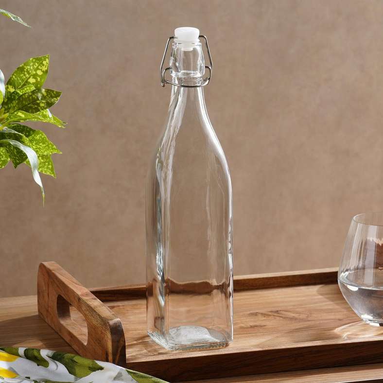 Pan Home زجاجة ماء شفافة 1 لتر