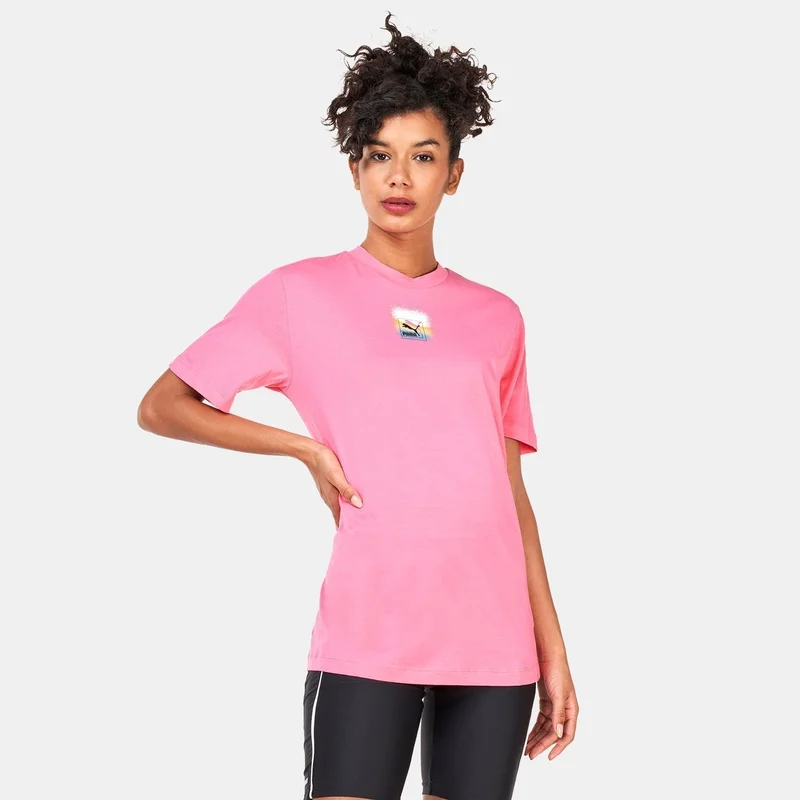 بوما تيشيرت براند لوف ريلاكسد للنساء