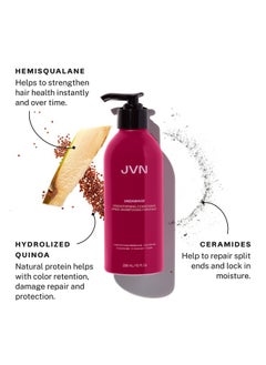 JVN JVN Undamage Strengthening Conditioner, Reparative Conditioner for Dry Hair, Smooths Strands and Repairs Hair, Sulfate Free (10 Fl Oz)  - Image 3