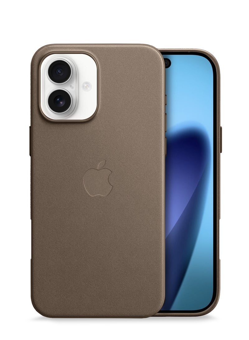 Wtech Apple iPhone 17 5G 2025 Luxury Leather Magnetic Wireless Charging Case Original MagSafe Shockproof Case Cover (MCMPMN) - Dark Brown - Image 1