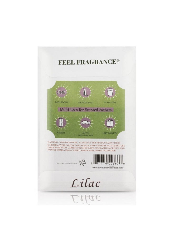 فيل فراغرينس أكياس معطرة من Feel Fragrance للأدراج والخزائن، مجموعة من 12 قطعة (أرجواني)  - Image 3