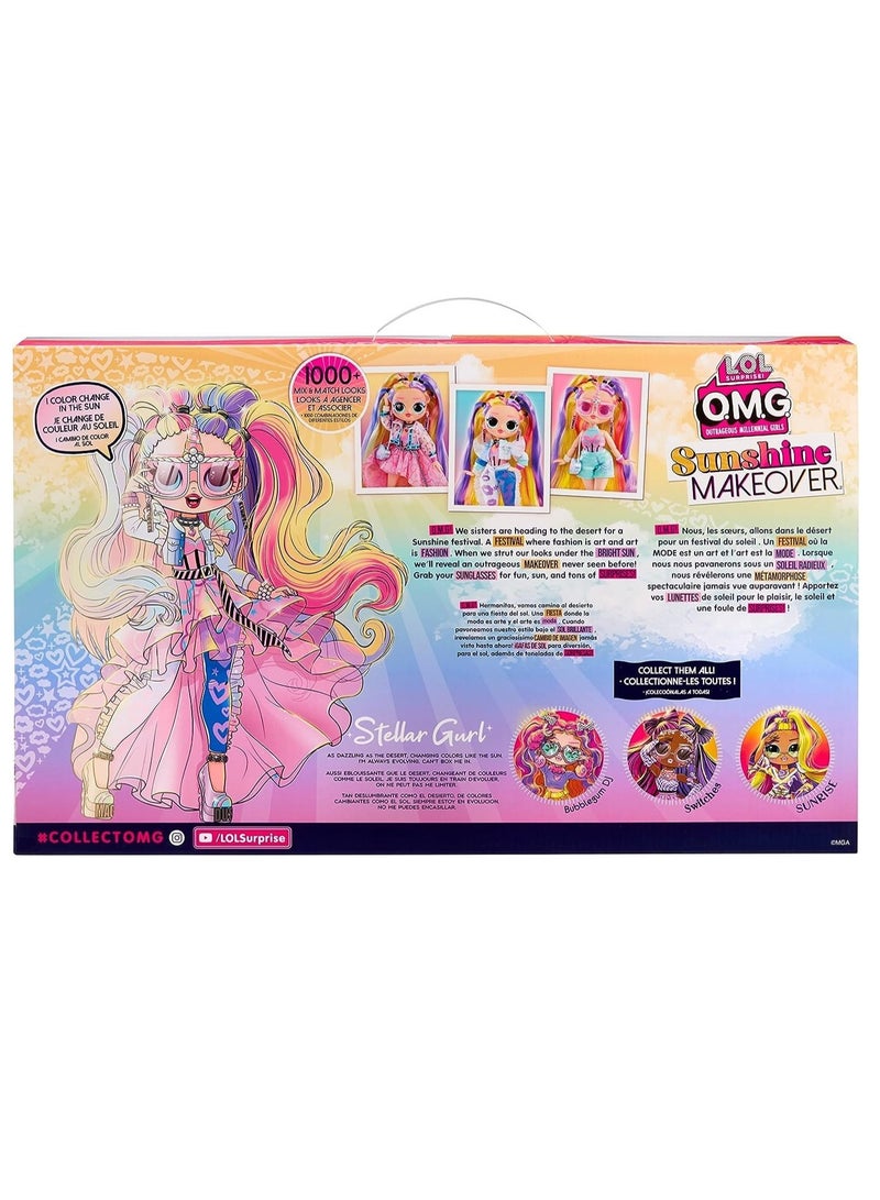 MGA Entertainment OMG Sunshine Makeover Big Surprise | Cartoon Theme | Material : Plastic | Age Group :  ‎4 - 6 years - Image 4