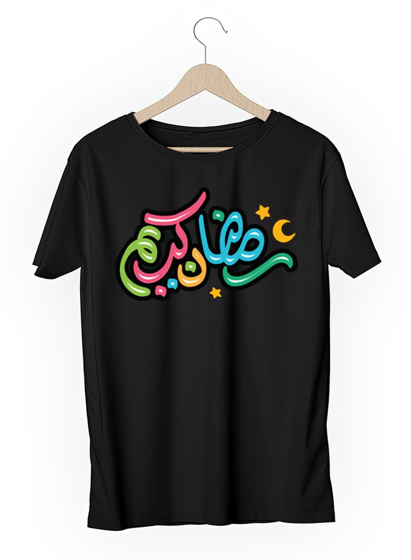 Fashion World Cotton T-shirt Printed with High-quality Ramadan  - Image 3