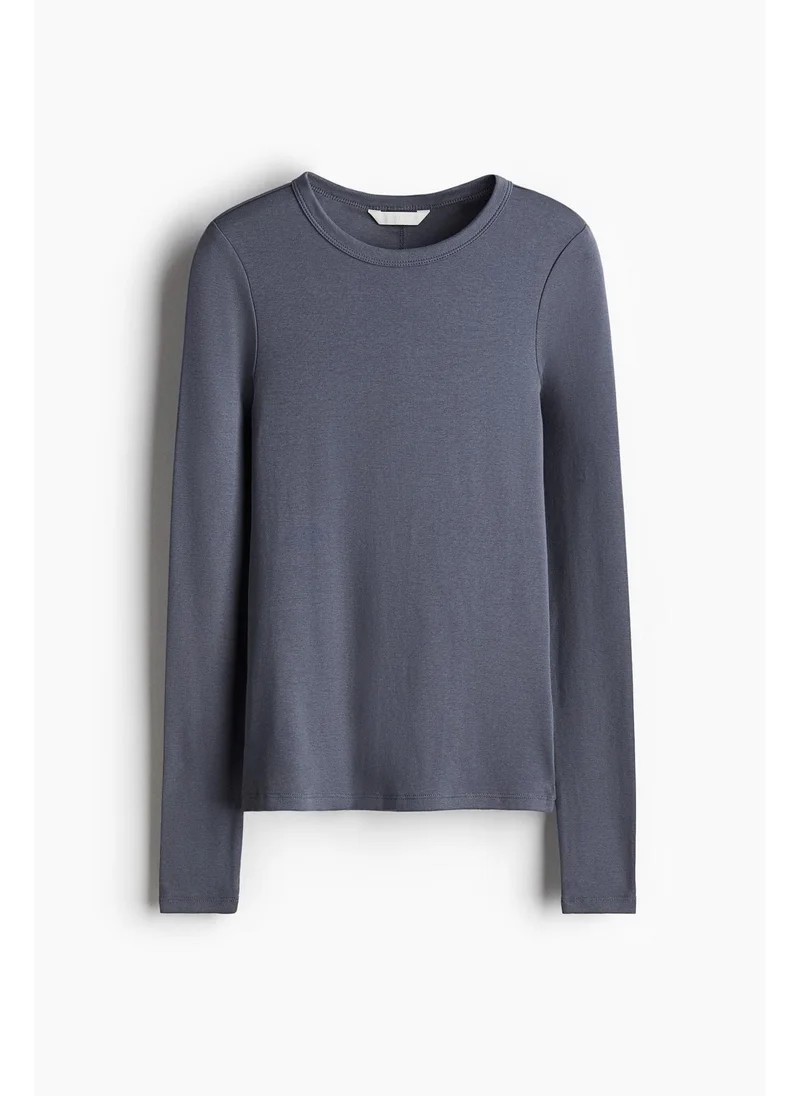 H&M Long-sleeved jersey top