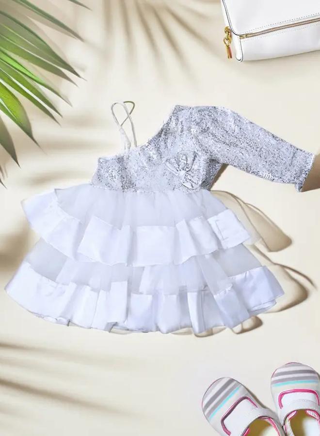 BELLA MODA Layered Tulle Dress - Image 1