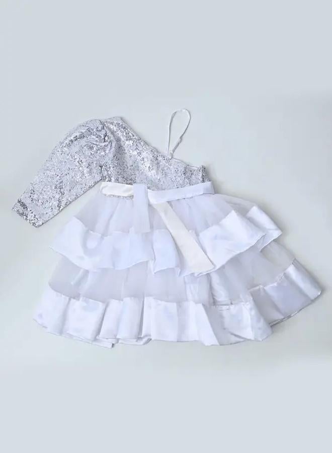 BELLA MODA Layered Tulle Dress - Image 2