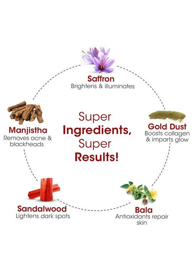 TAC - The Ayurveda Co. - كريم نهاري كومكومادي بعامل حماية من الشمس 20 لإزالة البقع والشوائب، كريم مرطب للوجه لبشرة متوهجة للنساء والرجال 50 جرام - Image 1