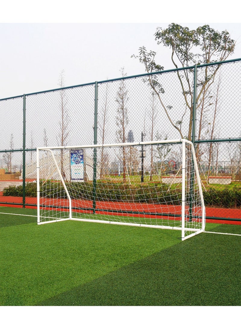 LIMOS Professional Outdoor Football Goal with Metal Frame and Net - Image 1