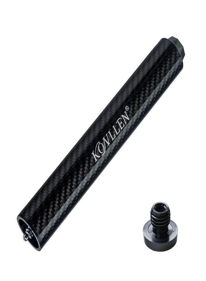 KONLLEN Original Pool Cue Extension 8'' Carbon Fiber Billiard Cue Extension Billiard Accessories for Pool Sticks - Image 1