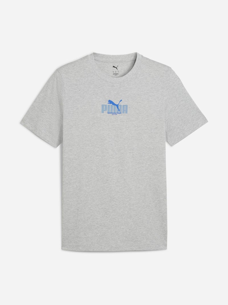 PUMA تي شيرت بومة بطباعة كلمات جرافيكية - Image 4