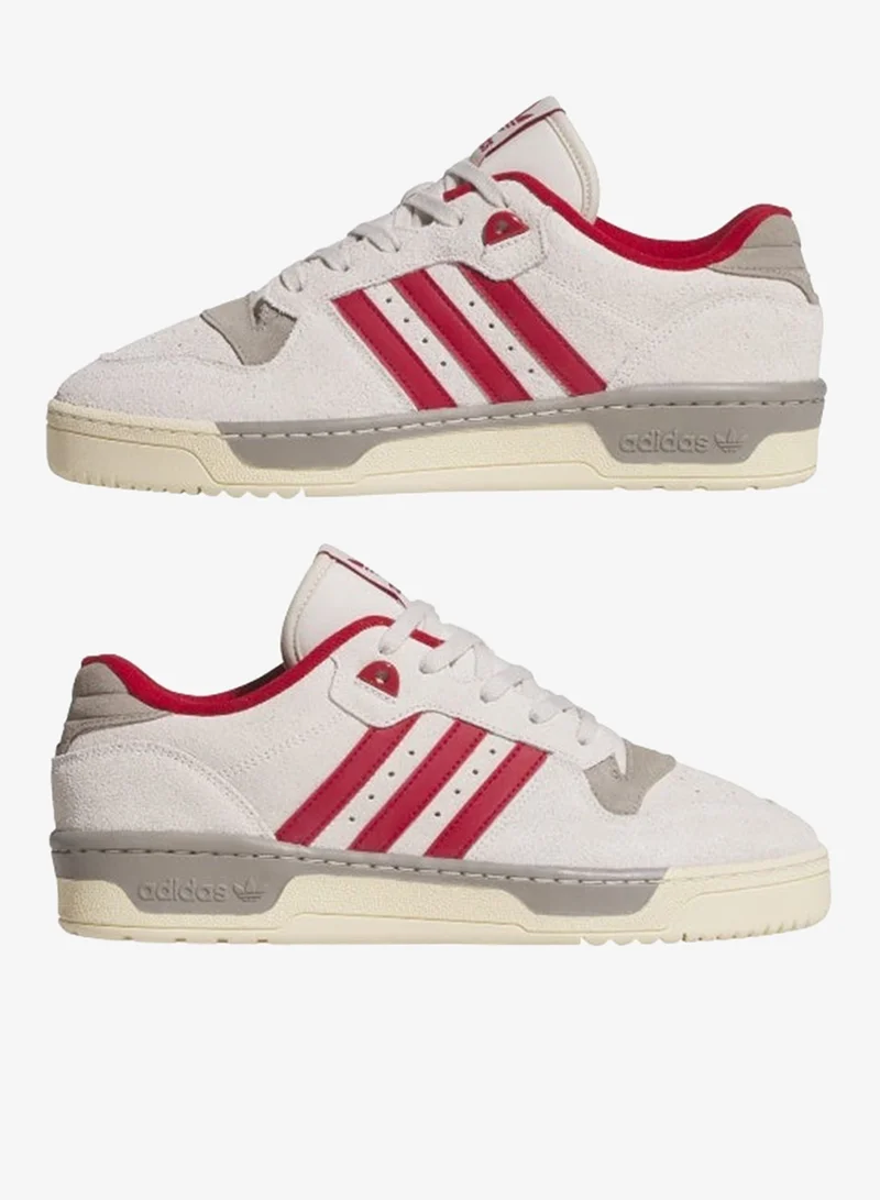 adidas Originals Rivalry Low White Basketball Shoes