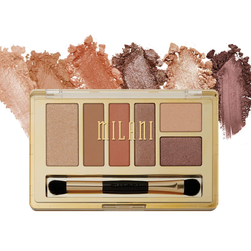 Milani Everyday Eyes Eyeshadow Palette - Earthy Elements (0.21 Ounce) 6 Cruelty-Free Matte or Metallic Eyeshadow Colors to Contour & Highlight - Image 1