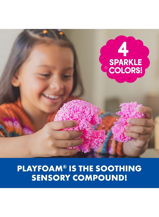 ليرننج ريسورسز مجموعة بلاي فوم سباركل من ليرنينج ريسورسز، 4 قطع، رغوة لعب حسية غير سامة، لا تسبب الفوضى، لا تجف أبدًا، لتنمية المهارات الحركية الدقيقة للأطفال - Image 2