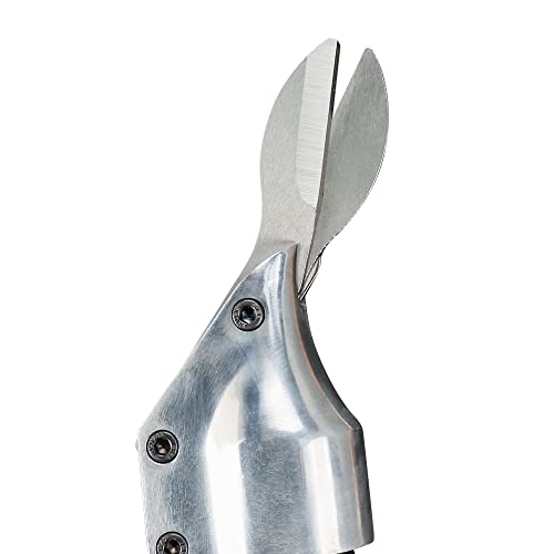 Baisiky 18 Gauge Pneumatic Metal Shear Cutter 2-Blade Pneumatic Scissor Metal Stainless Steel Sheet Metal Cutting Tools Industrial Air Cutter for Iron, Aluminum Sheet, Screen Mesh - Image 4