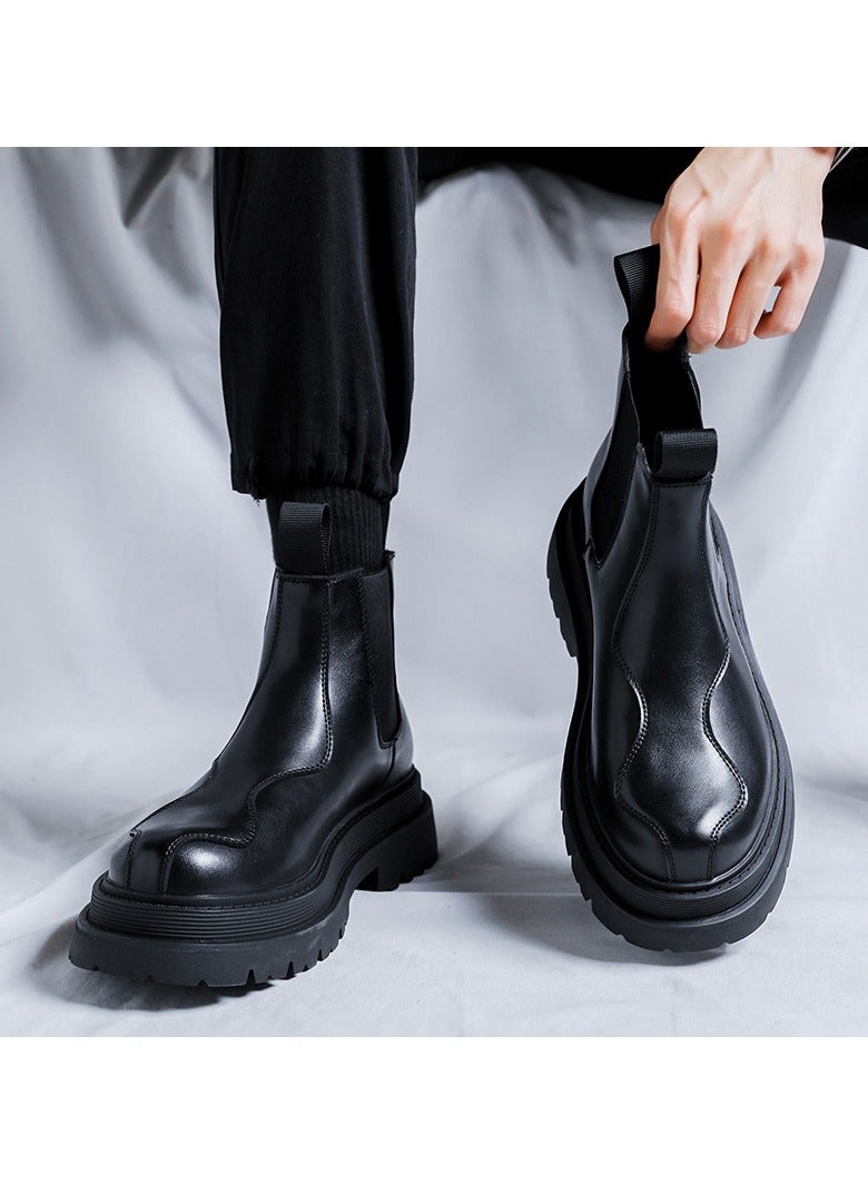 Warrior New Thick Soled Martin Boots - Image 4