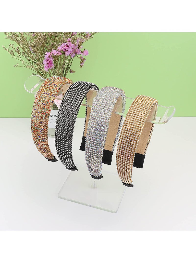 SYOSI - SYOSI Headband Holder Scrunchie Holder, Acrylic Clear Hair Ties Holder Organizer, Headband Display Stand, Scrunchie Storage Organizer, Hair Accessories Organizer Clear Stand for Women and Girls - Image 1