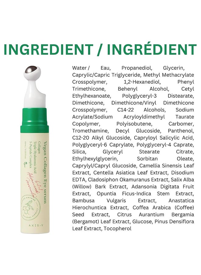 Axis-Y Vegan Collagen Eye Serum 10Ml - Image 2