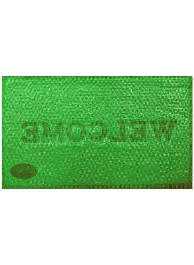 BENAVJI Printed Welcome Door Mat|Strong PVC Material & Solid Print|Anti Skid & Water Proof|Size 58 X 38 (Green), Large Rectangle - Image 5