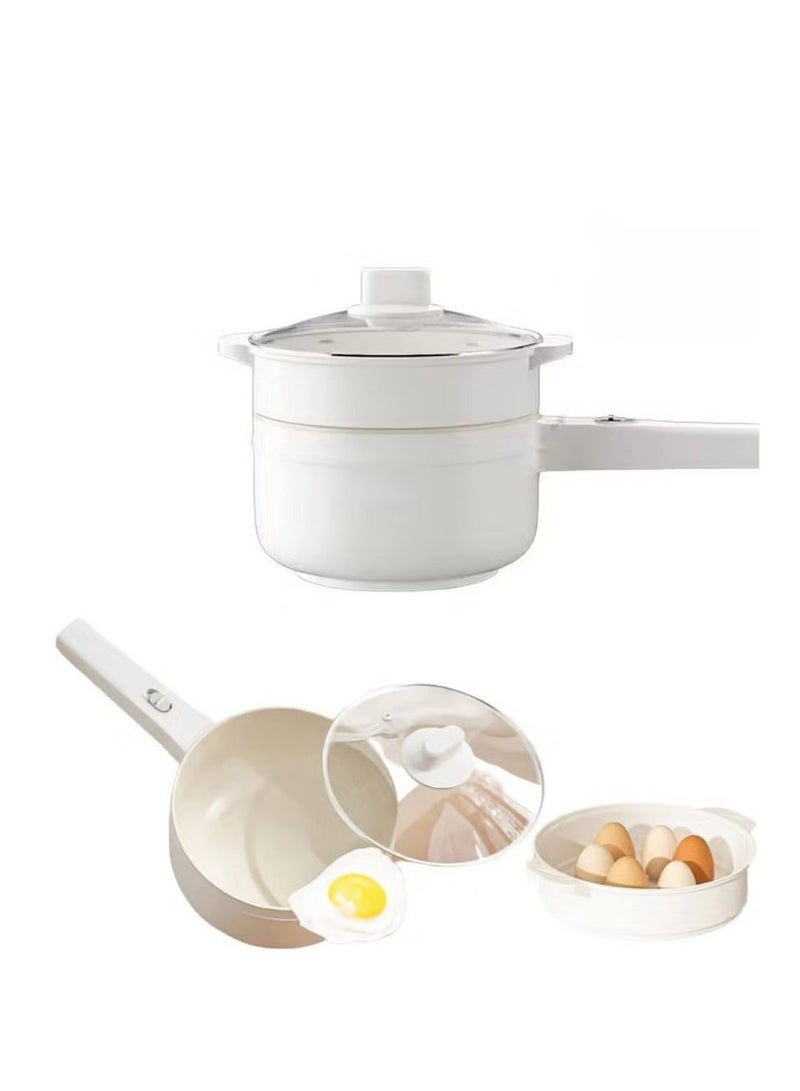 دينكس قدر كهربائي ساخن سعة 2 لتر مع جهاز بخار وطباخ - Image 2