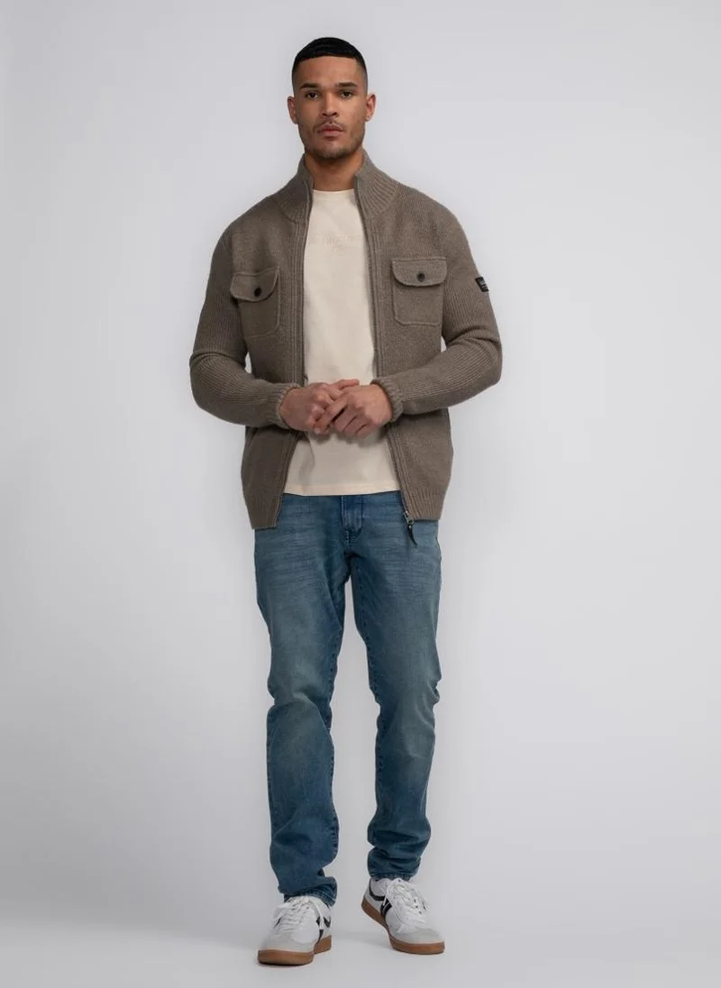 Petrol Industries Men Knitwear Collar Cardigan