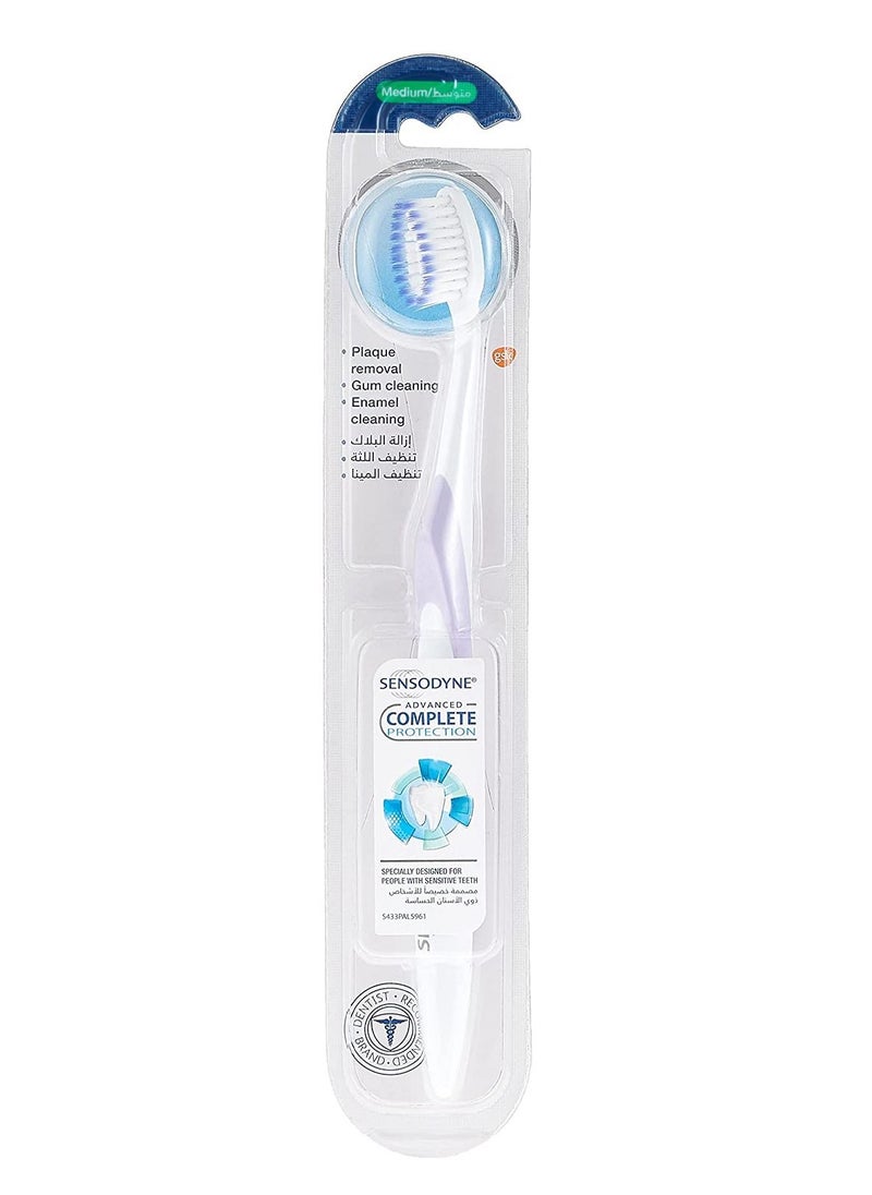 Sensodyne Advanced Complete Protection Brush With Medium Bristles Multi color  - Image 1