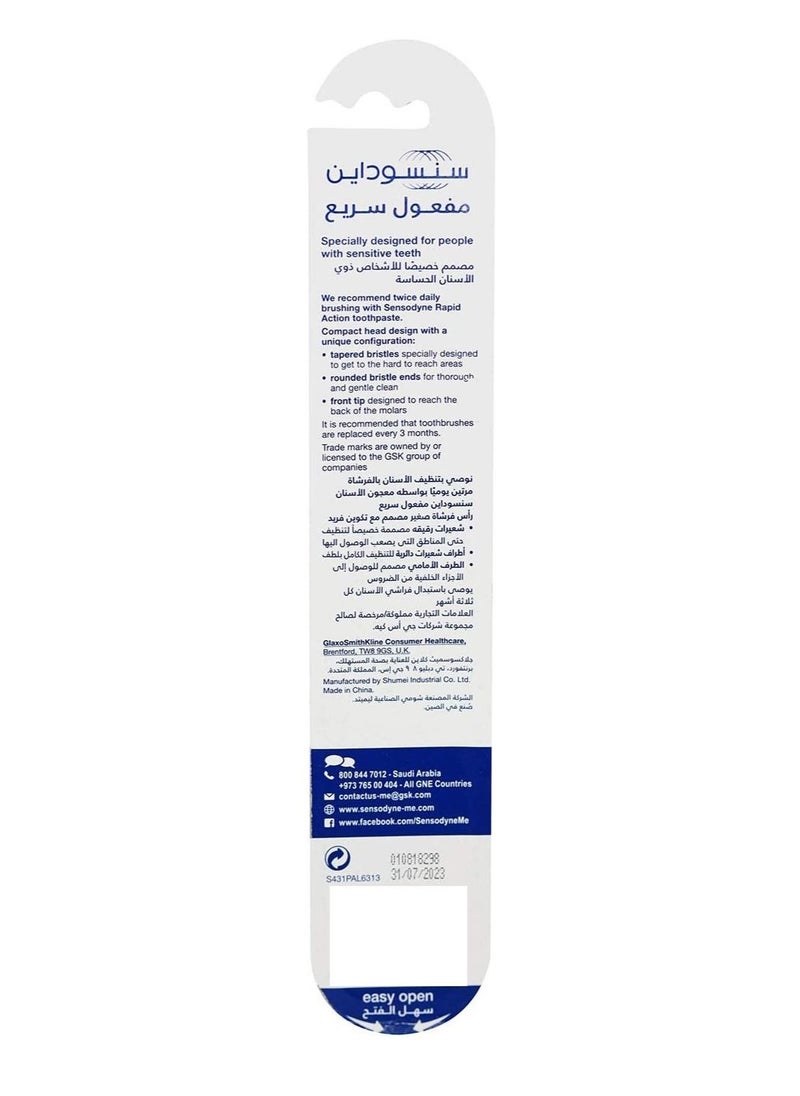 Sensodyne Advanced Complete Protection Brush With Medium Bristles Multi color  - Image 2