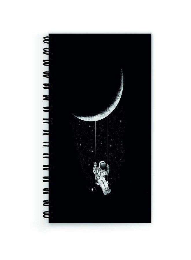 VPRINT QUALITY Wire Bound Spiral Printed,Wire Bound Spiral Printed unruled Spaceman Notebook Pages :160 (Size :A5) - Image 2