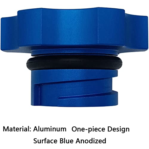 kweiny Engine Oil Filler Cap Aluminum for GM Buick Cadillac Chevrolet GMC Pontiac Saturn Oldsmobile1992-2018 - Image 5
