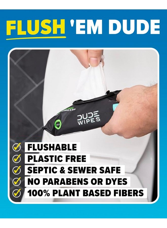 Zenwise Health Dude Wipes + Zenwise #2 Plus Bundle - 48 Flushable Wipes + 15 Digestive Enzymes with Probiotics and Prebiotics + 14 No Bloat Caps - for Digestive, Gut, and Butt Health - Image 3