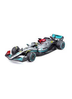 Bburago Bburago 1/43 Mercedes-AMG Petronas F1 Team W13 (2022) w/Helmet - Meticulously Crafted Diecast Collectible  - Image 1