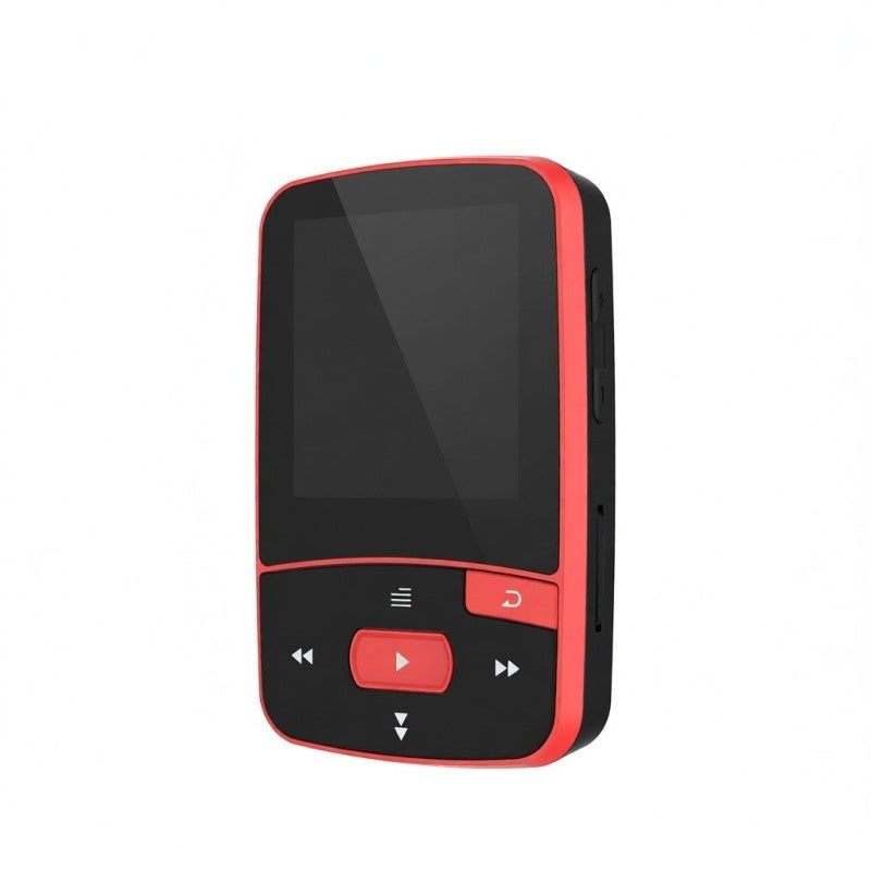 لاعب MP3 عالي الجودة: اللون الأحمر، تقنية بلوتوث 4.0، تصميم متعدد الوظائف - جودة صوت خالية من فقدان المعلومات، وظيفة مقياس الخطوات لمحبي الموسيقى الرياضية - Image 3