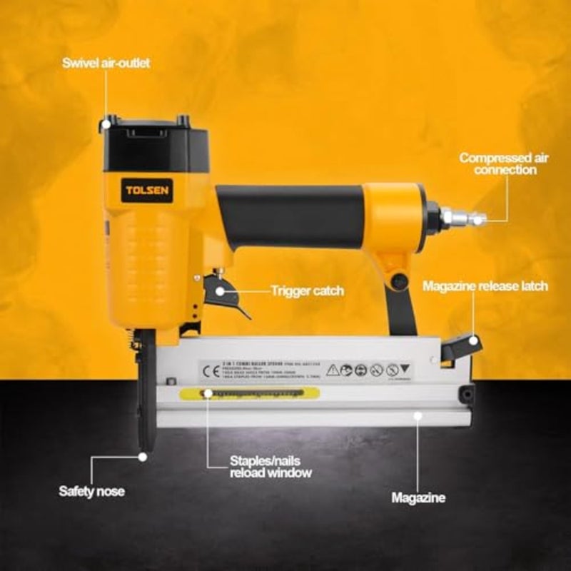 " - 2 In 1 Brad Nailer Industrial,73420, " - Image 5