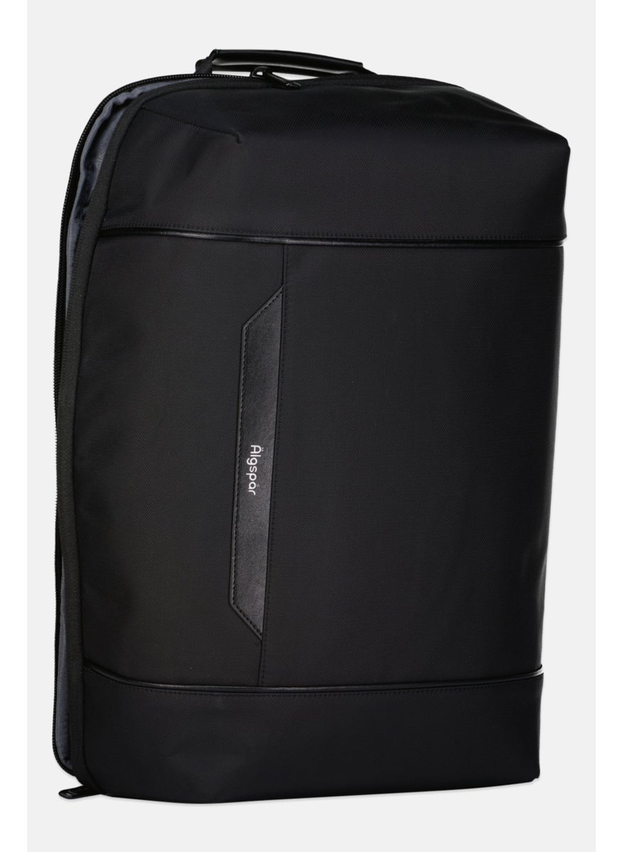 Algspar - Men Brand Logo Backpacks 41 H x 26 L x 10 W cm, Black - Image 1