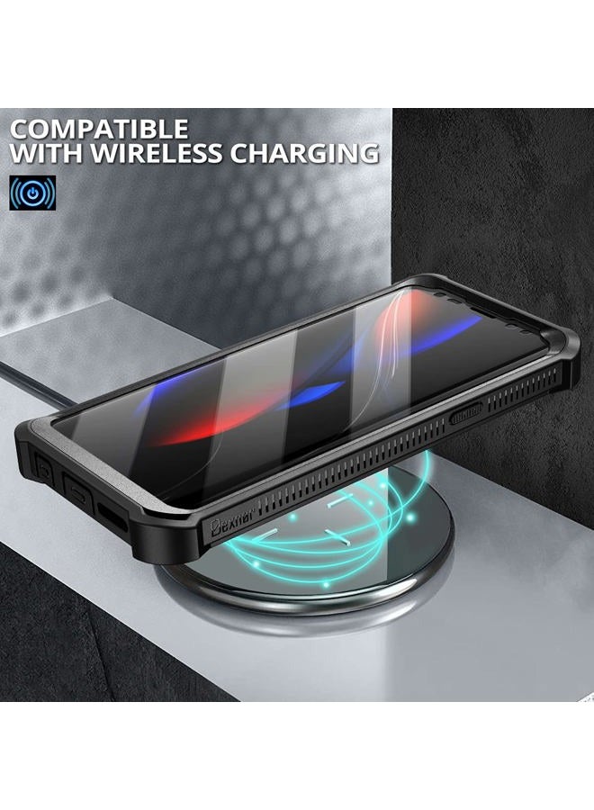Dexnor for Samsung Galaxy S9 Case, [Built in Screen Protector and Kickstand] Heavy Duty Military Grade Protection Shockproof Protective Cover for Samsung Galaxy S9 Black - Image 5