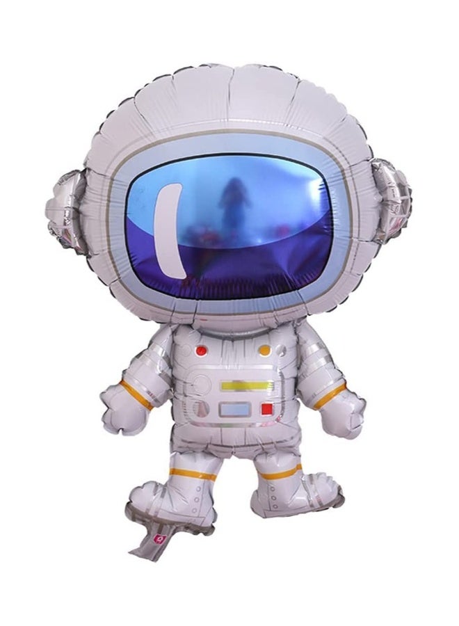 4pcs Lovely Large Size Outer Space Cartoon Balloons Astronaut Balloons Rocket Balloons For Planet Themed Party Supplies Shower Birthday Party - Image 3