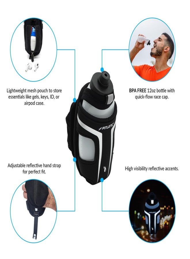 فيت ليتك حامل زجاجة الماء المحمول باليد Fitletic HydraPocket (أسود) - Image 5