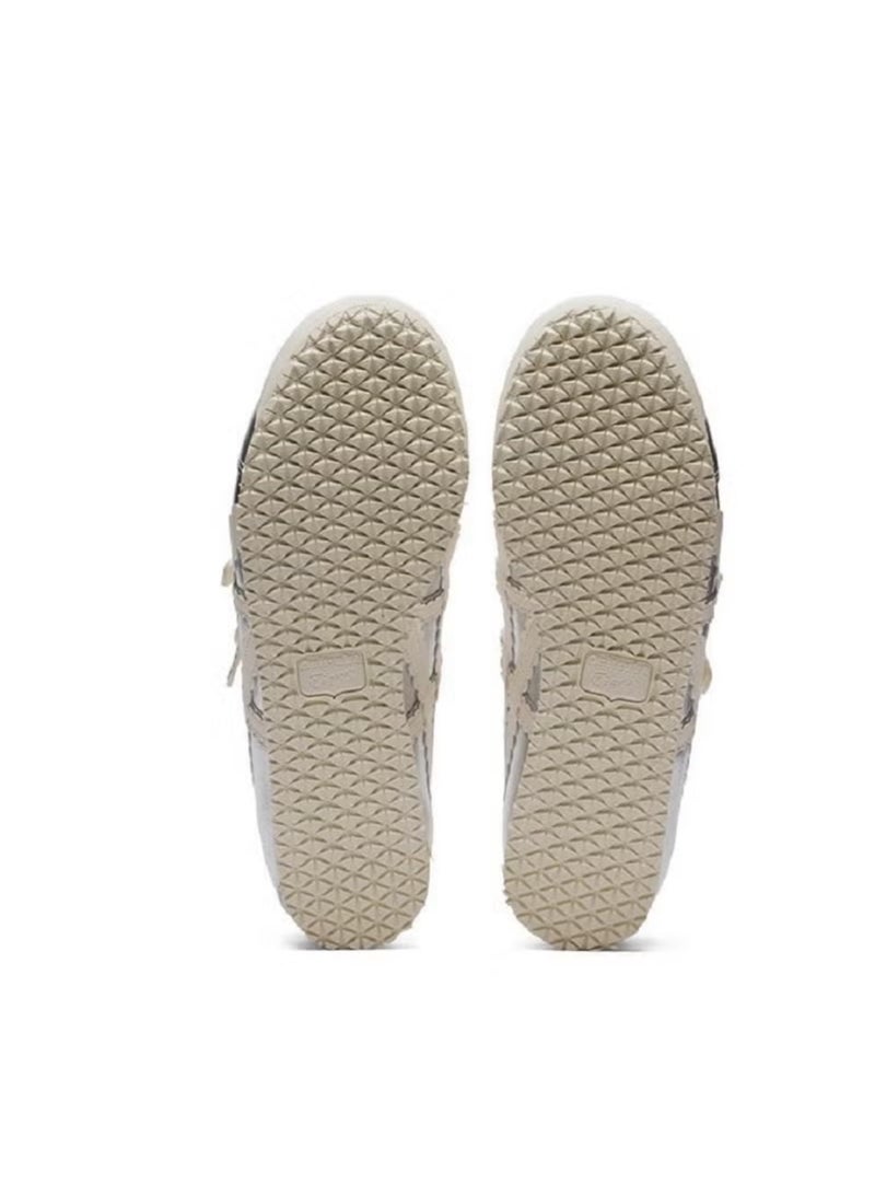 Onitsuka Tiger Women Casual Comfortable and Stylish Flat Ballet Shoes - Silver - Image 5