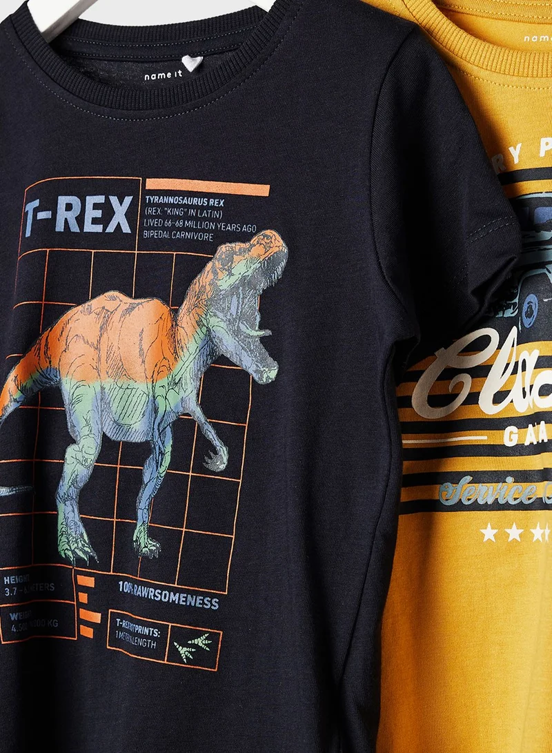 NAME IT Kids 4 Pack Graphic T-Shirt