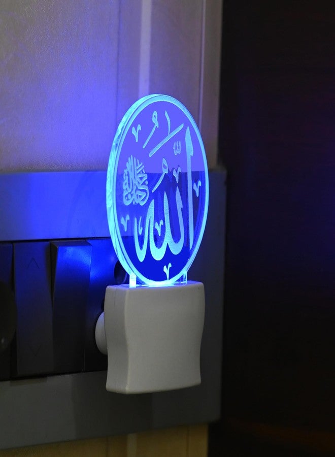 1st Time Acrylic 3D Illusion Effect LED Night Lamp/Light for Home Décor, Self Color Chnaging Dia: 5 X 10 X 5 Cm- L2 - Image 3