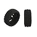 ARRMA 18 2HO FrontRear 33 PreMounted Tires 17mm Hex Black 2 ARA550057 - Image 3