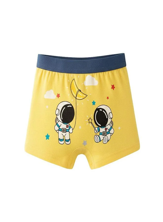babyqlo Boys Cotton Space Adventure Boxer Pack of 4